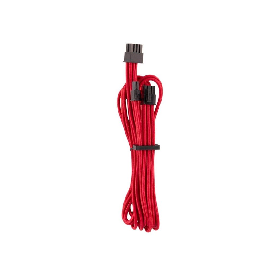 Strømkabel (intern) - Corsair Premium PCI-E Single Connector (Type 4 Generation 4) - Red - CP-8920244