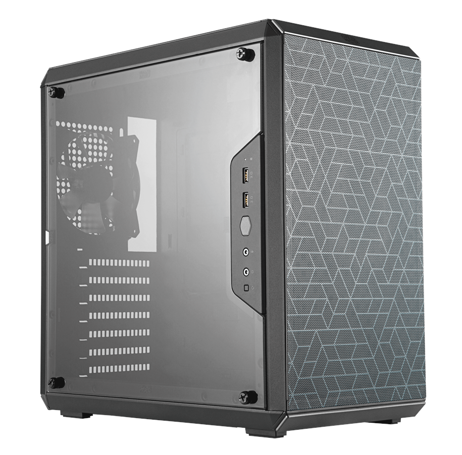 Kabinet - Cooler Master MasterBox Q500L - Kabinet - Miditower - Sort - MCB-Q500L-KANN-S00
