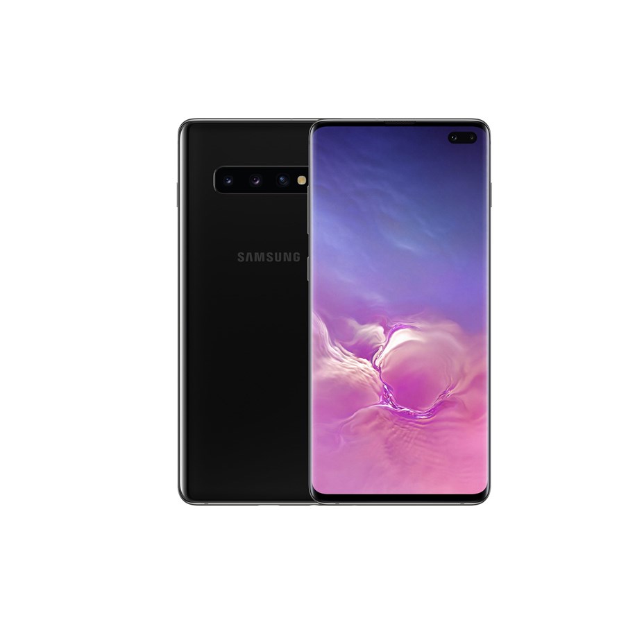 Mobil - Samsung Galaxy S10 Plus 128GB - Prism Black - SM-G975FZKDNEE