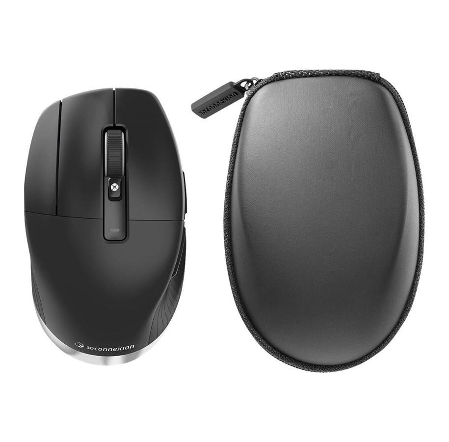 Mus - 3Dconnexion CadMouse Pro Wireless - Mus - 7 knapper - Sort - 3DX-700079