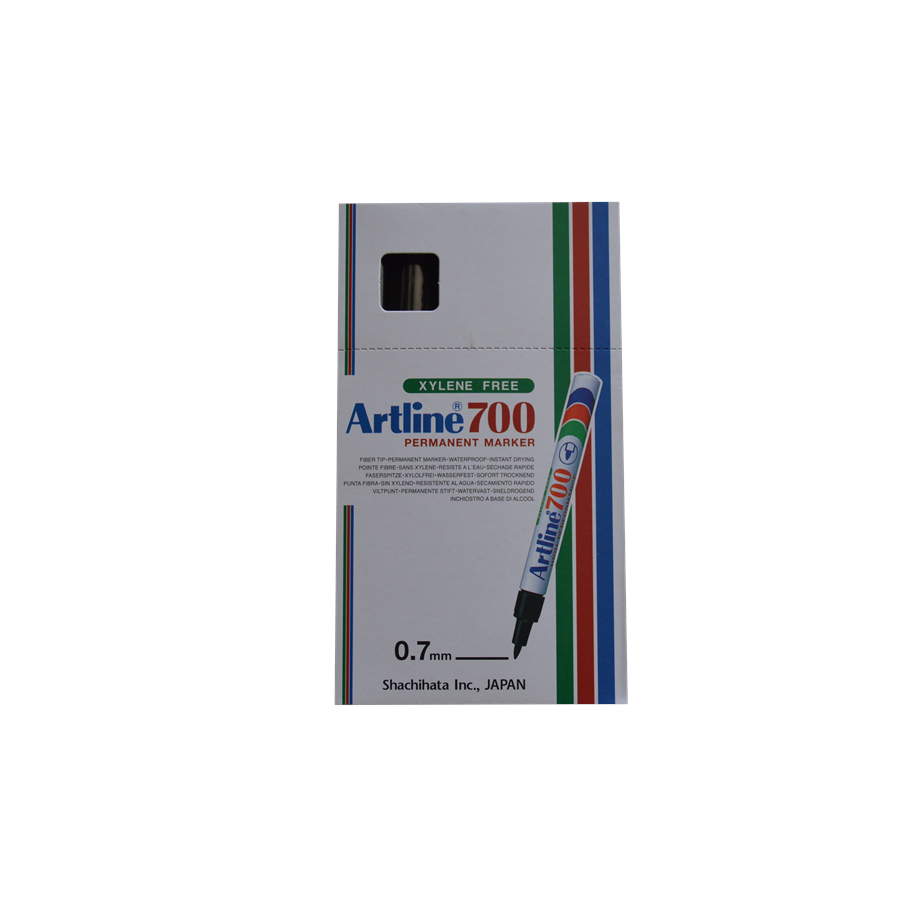 Artline Ek700 Permanent Marker – 0,7 Mm, Nachfüllbar Mit Pocket Clip