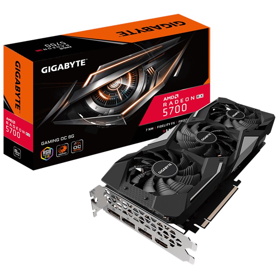Grafikkort - GIGABYTE Radeon RX 5700 GAMING OC - 8GB GDDR6 RAM - Grafikkort - GV-R57GAMING OC-8GD