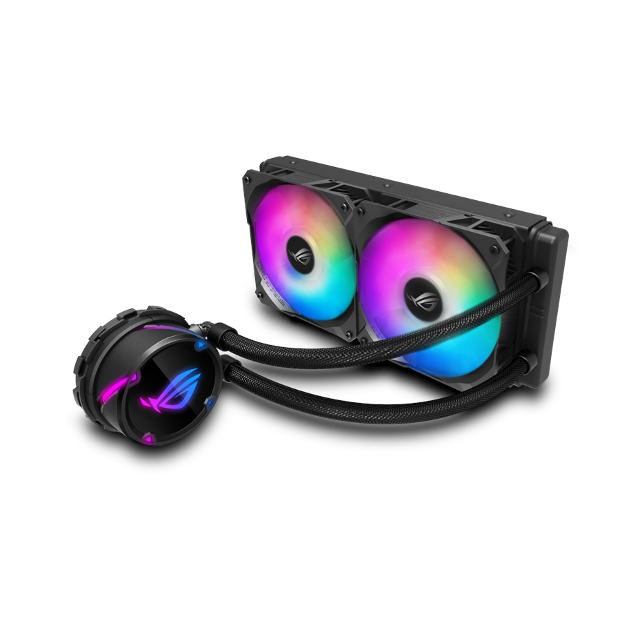 CPU Køler - ASUS ROG STRIX LC 240 RGB - CPU Vandkøling - Max 38 dBA - 90RC0061-M0UAY0