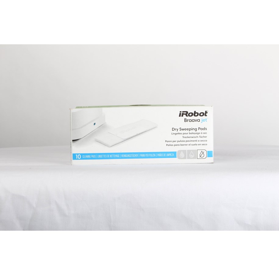 Støvsuger Tilbehør - iRobot Cloths for dry sweeping - 10 pcs - Braava Jet 240 - 5060359286079