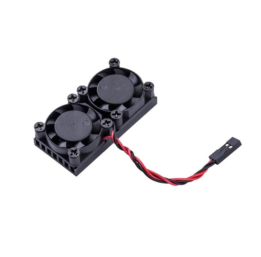 Mini PC - Android & Raspberry Pi - dezen Raspberry Pi 4 Dual Fan - DZ-RPI4DFAN