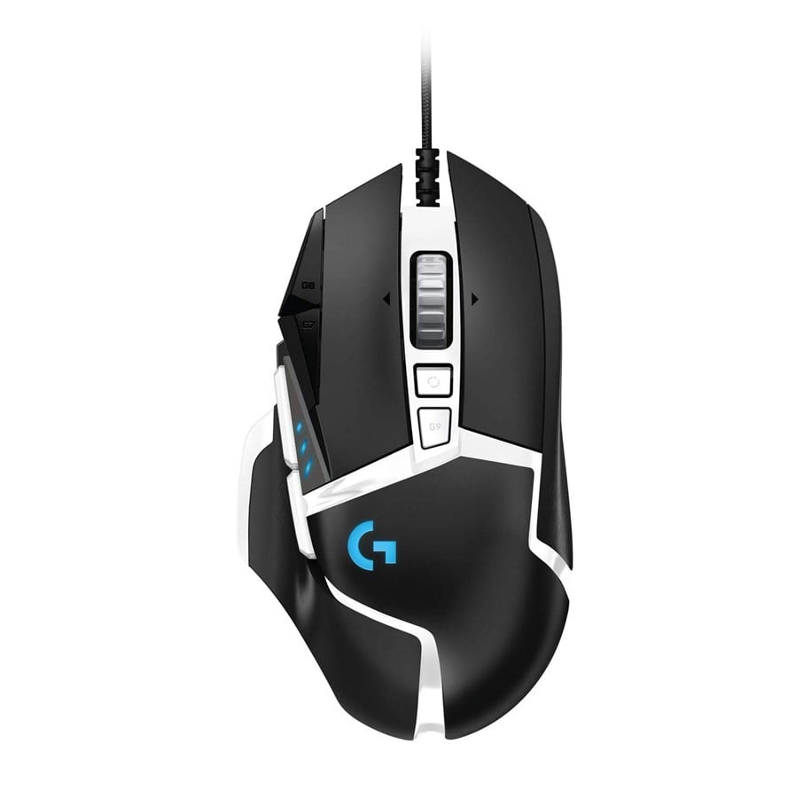 Mus - Logitech G502 HERO SE - Gaming Mus - Optisk - 11 knapper - Sort med RGB lys - 910-005730