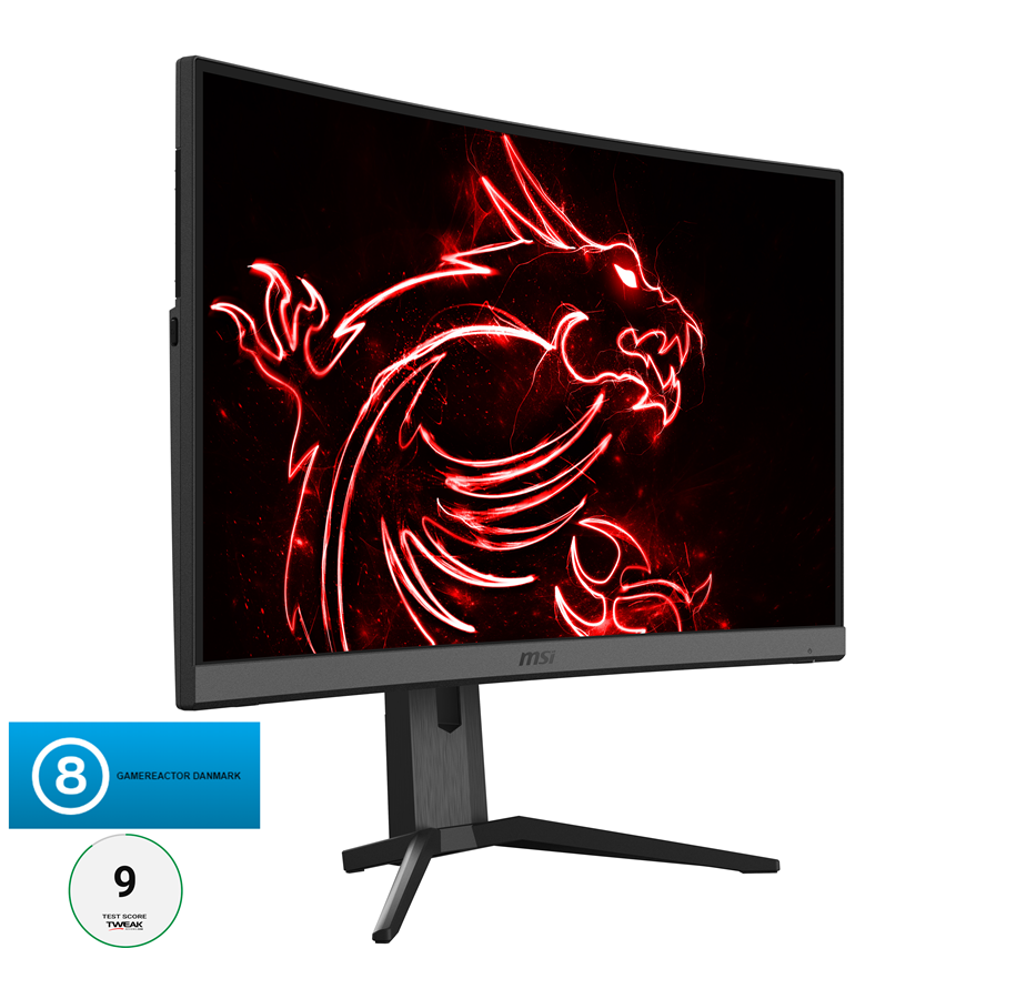 Skærm - 27" MSI Optix MAG272CQR - 9S6-3CA66T-008