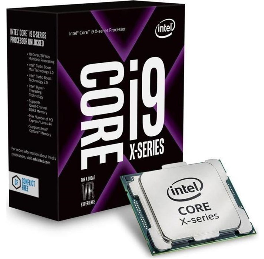 CPU - Intel Core i9-10900X Cascade Lake-X CPU - 10 kerner - 3.7 GHz - Intel LGA2066 - Intel Boxed (med køler) - BX8069510900X