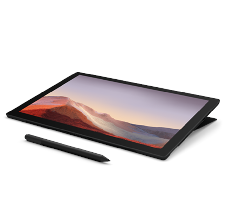 Bærbar - Microsoft Surface Pro 7 2019 Black i7 16GB 256GB - PVT-00018