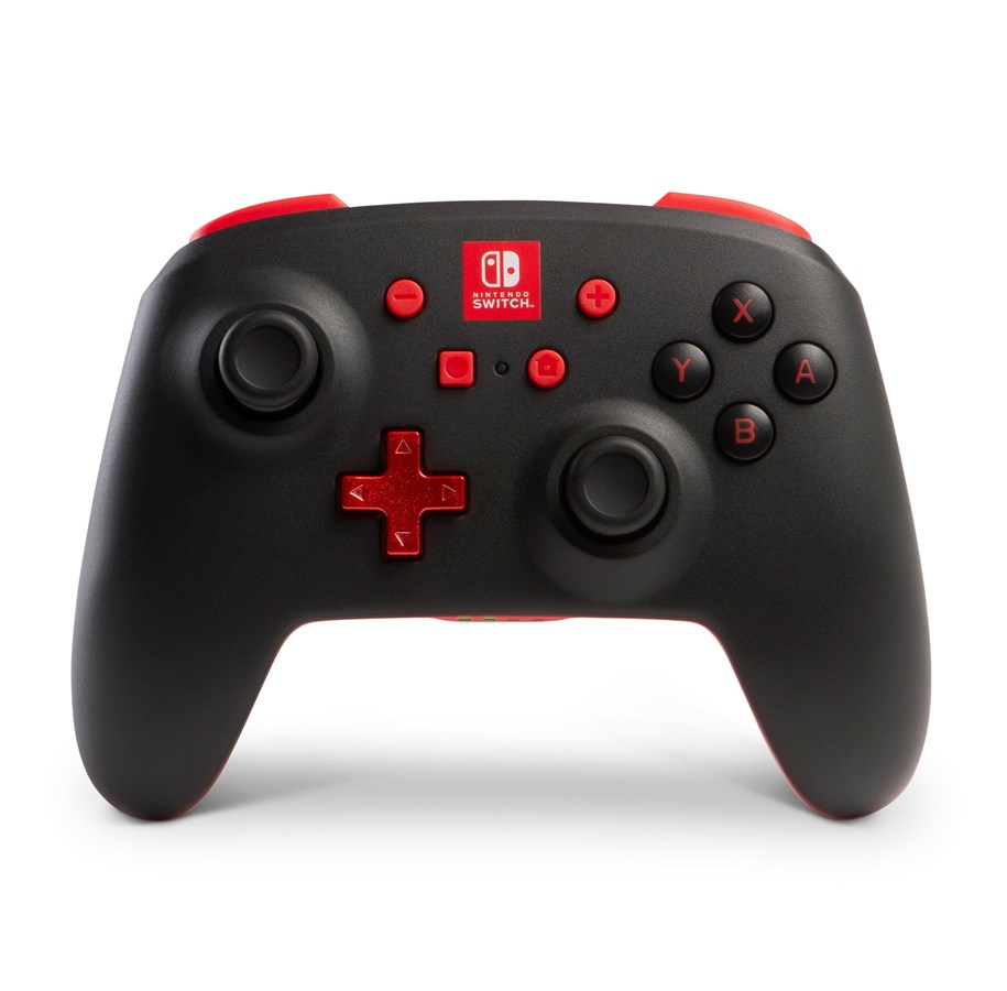 Spil tilbehør - PowerA Enhanced Wireless Controller - Black - Wireless Controller - Nintendo Switch - 0617885018800