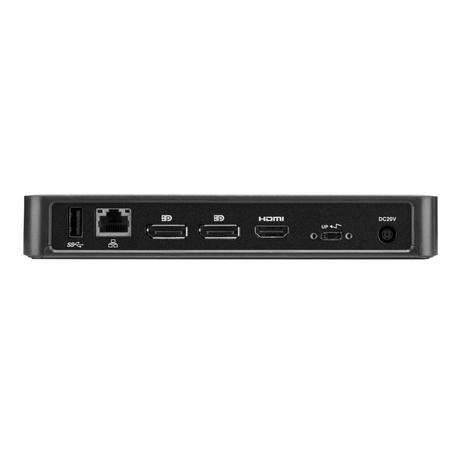 Station D'Accueil Targus DOCK430EUZ USB-C - Pour 3 Écrans, Alimentation 85W - DisplayPort, HDMI, Ports USB