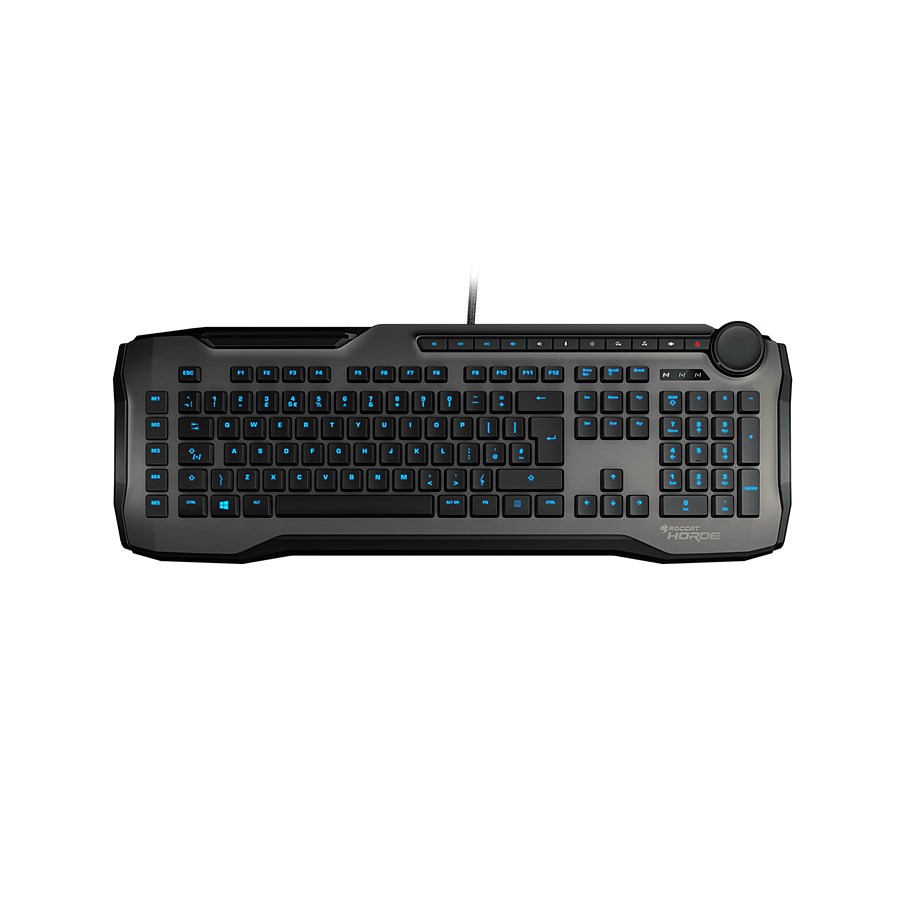 Tastatur - ROCCAT HORDE - Gaming Tastatur - Nordisk - Grå - ROC-12-304-GY