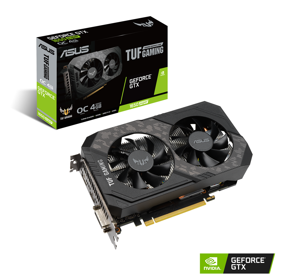 Asus Geforce Gtx 1650 Super Tuf Oc 4gb Gddr6 Ram Grafikkort