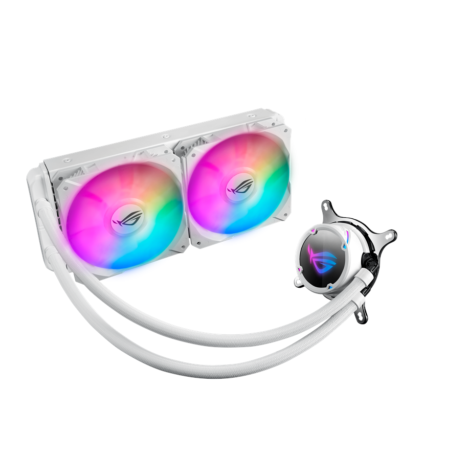 CPU Køler - ASUS ROG STRIX LC 240 RGB WE - CPU Vandkøling - Max 38 dBA - 90RC0062-M0UAY0