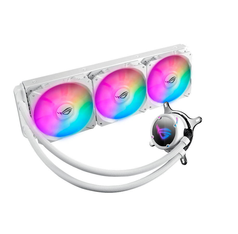 CPU Køler - ASUS ROG STRIX LC 360 RGB WE - CPU Vandkøling - Max 38 dBA - 90RC0072-M0UAY0