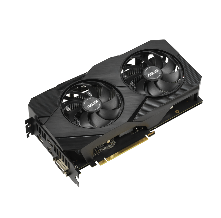 Grafikkort - ASUS GeForce RTX 2060 SUPER DUAL EVO OC V2 - 8GB GDDR6 RAM - Grafikkort - 90YV0DZ0-M0NA00