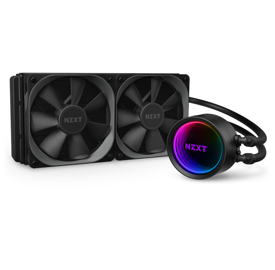 CPU Køler - NZXT Kraken X53 Black - CPU Vandkøling - Max 36 dBA - RL-KRX53-01