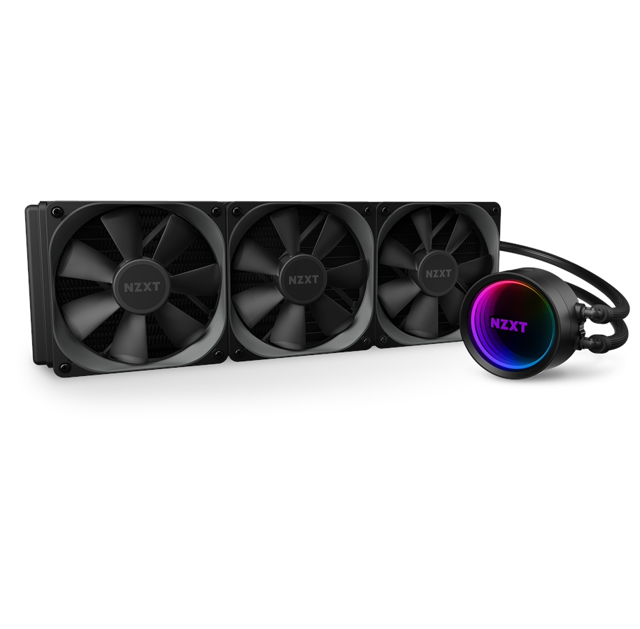 CPU Køler - NZXT Kraken X73 Black - CPU Vandkøling - Max 36 dBA - RL-KRX73-01