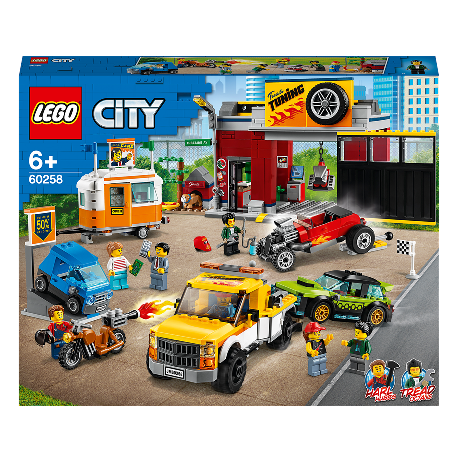 LEGO®  - LEGO City 60258 Motorværksted - 60258