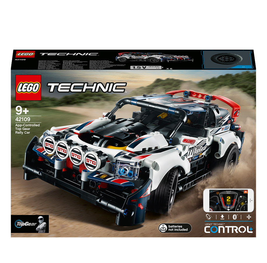 LEGO®  - LEGO Technic 42109 App-styret Top Gear-rallybil - 42109