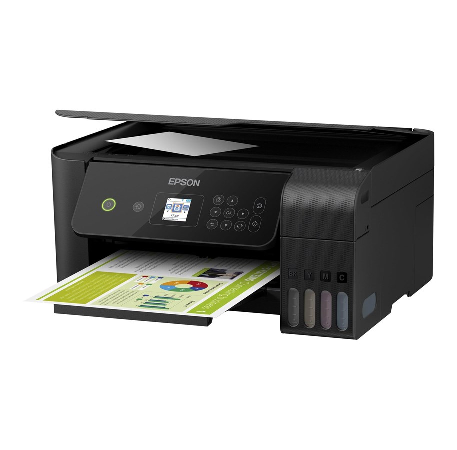 Epson EcoTank ET-2721 Blækprinter Multifunktion - Farve - Blæk