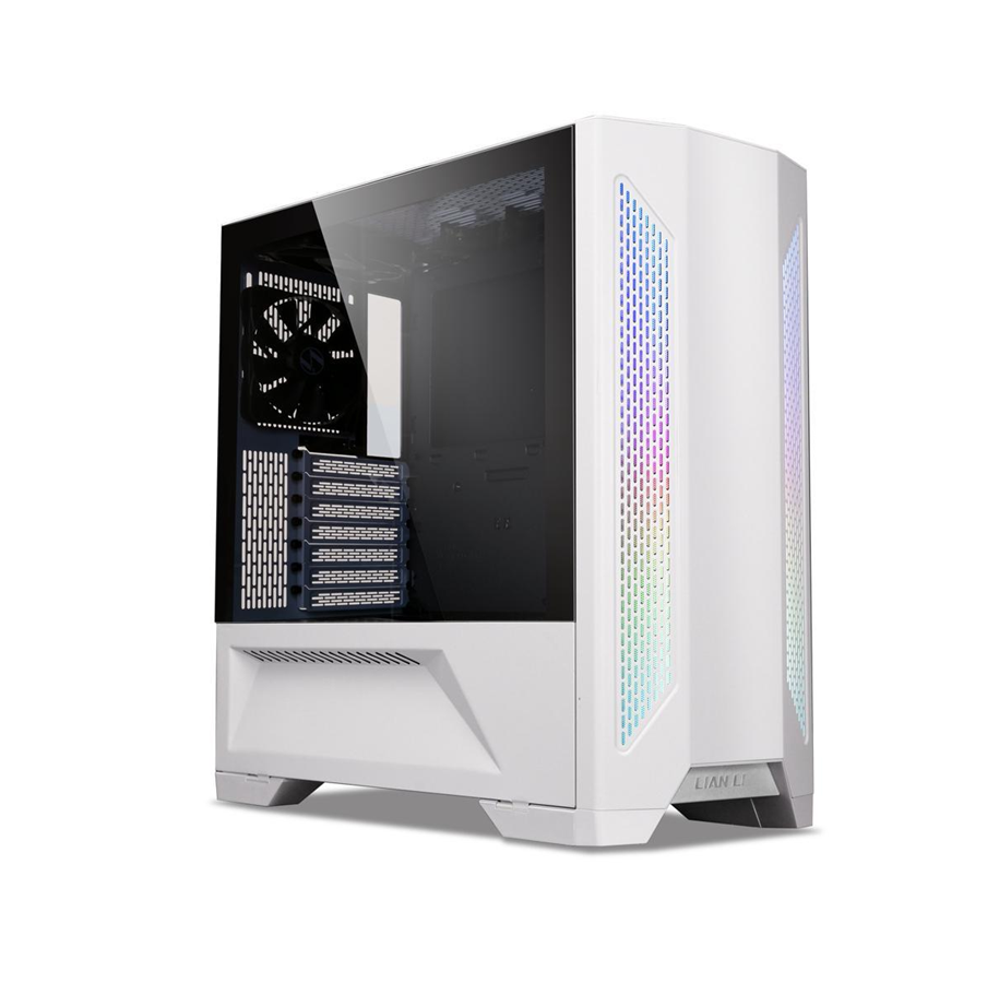 Kabinet - Lian Li LANCOOL II RGB - Kabinet - Miditower - Hvid - LANCOOL II -W