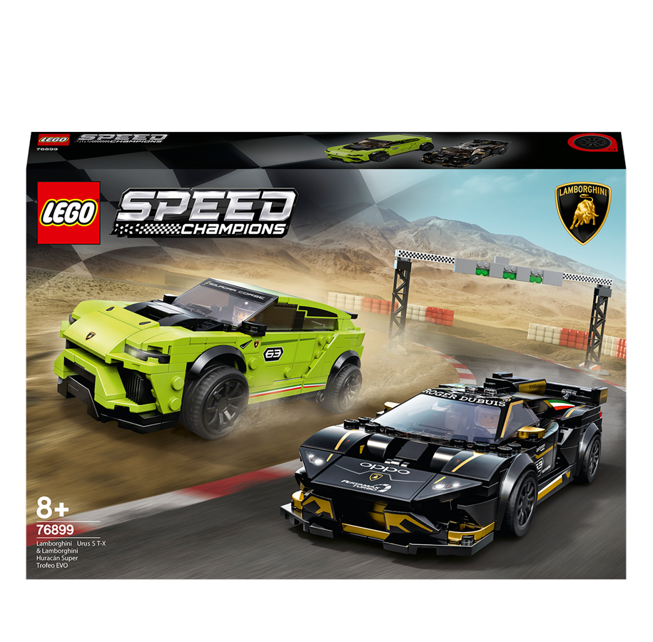 LEGO®  - LEGO Speed Champions 76899 Lamborghini Urus ST-X & Lamborghini Huracán Super Trofeo EVO - 76899
