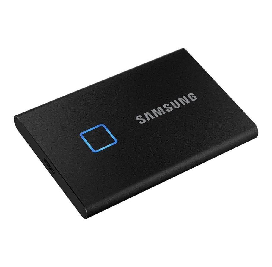 SSD - Samsung Portable SSD T7 Touch - Black - 1TB - MU-PC1T0K/WW