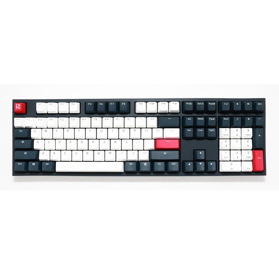 Tastatur - Ducky One 2 Tuxedo Full-Size Cherry MX Speed - Gaming Tastatur - Nordisk - Sort - DKON1808-PFIPDZZBX