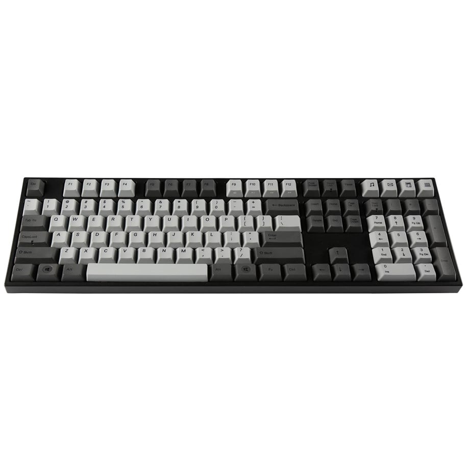 Tastatur - Varmilo VA109M Ink Rhyme - Red Silent - Gaming Tastatur - Nordisk - Grå - VA109MP2W/LLH2X