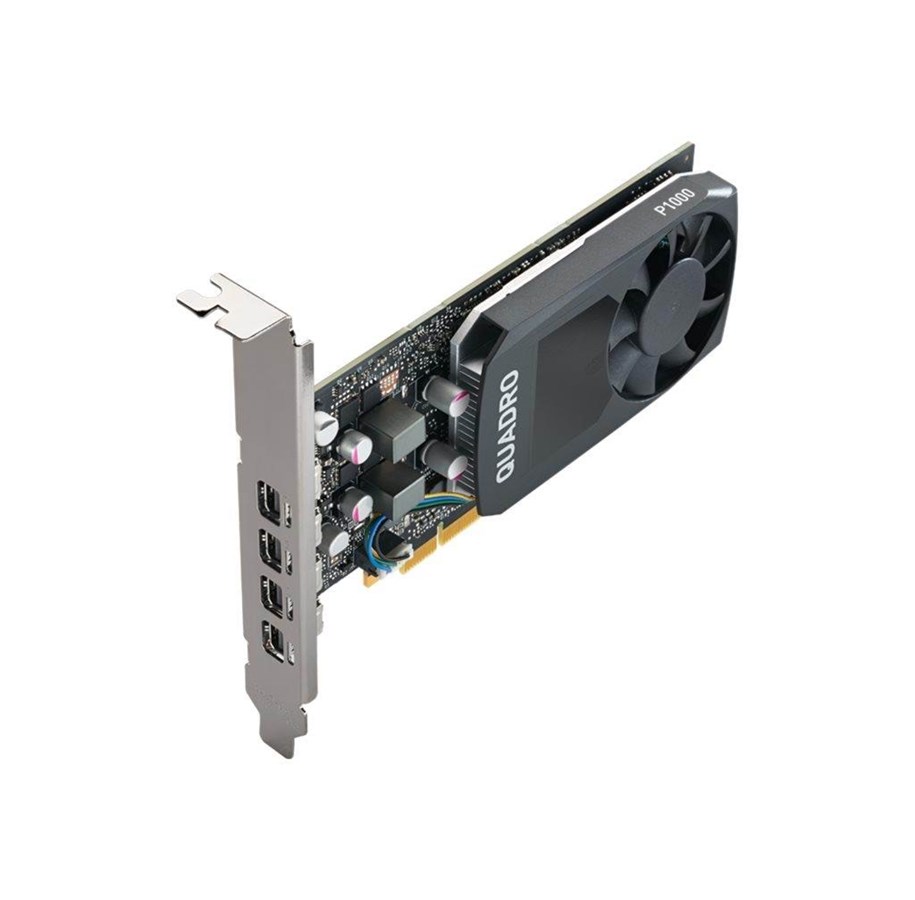 Grafikkort - PNY Quadro P1000 Full Box - 4GB GDDR5 RAM - Grafikkort - VCQP1000V2-PB