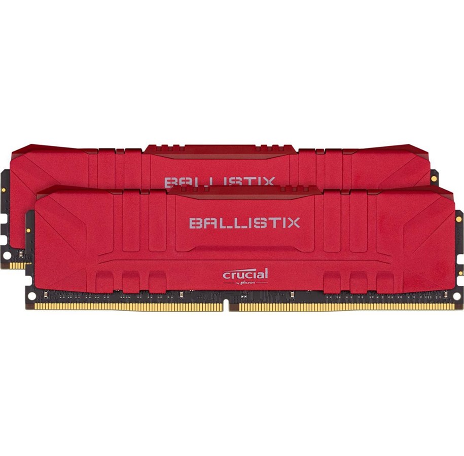 RAM - Crucial Ballistix DDR4-3600 C16 DC - Red - 32GB - BL2K16G36C16U4R