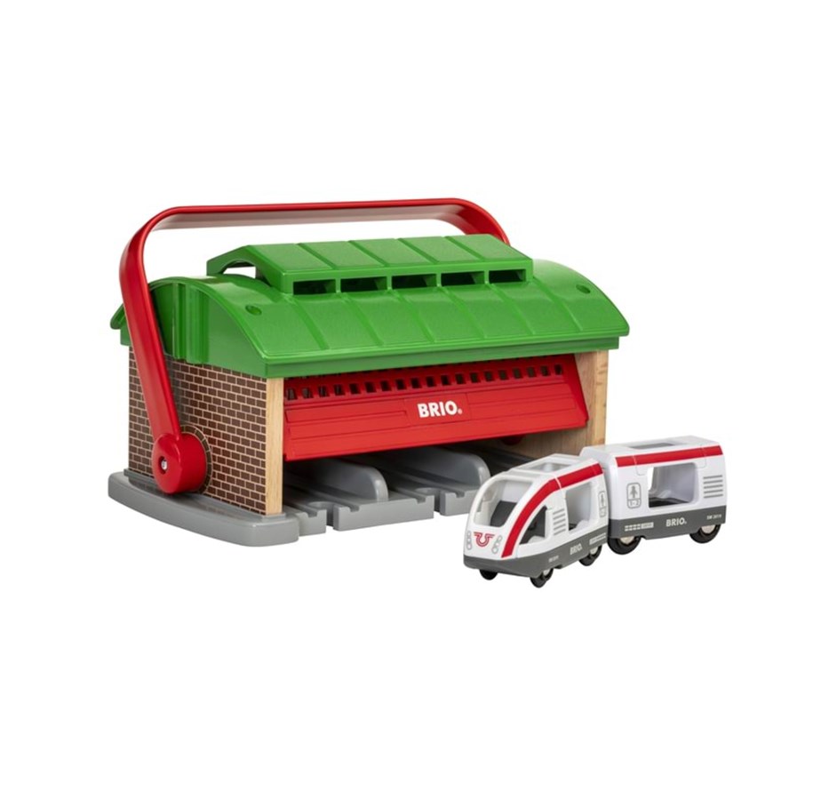 BRIO - Brio 33474 Toggarage med bærehåndtag - 33474