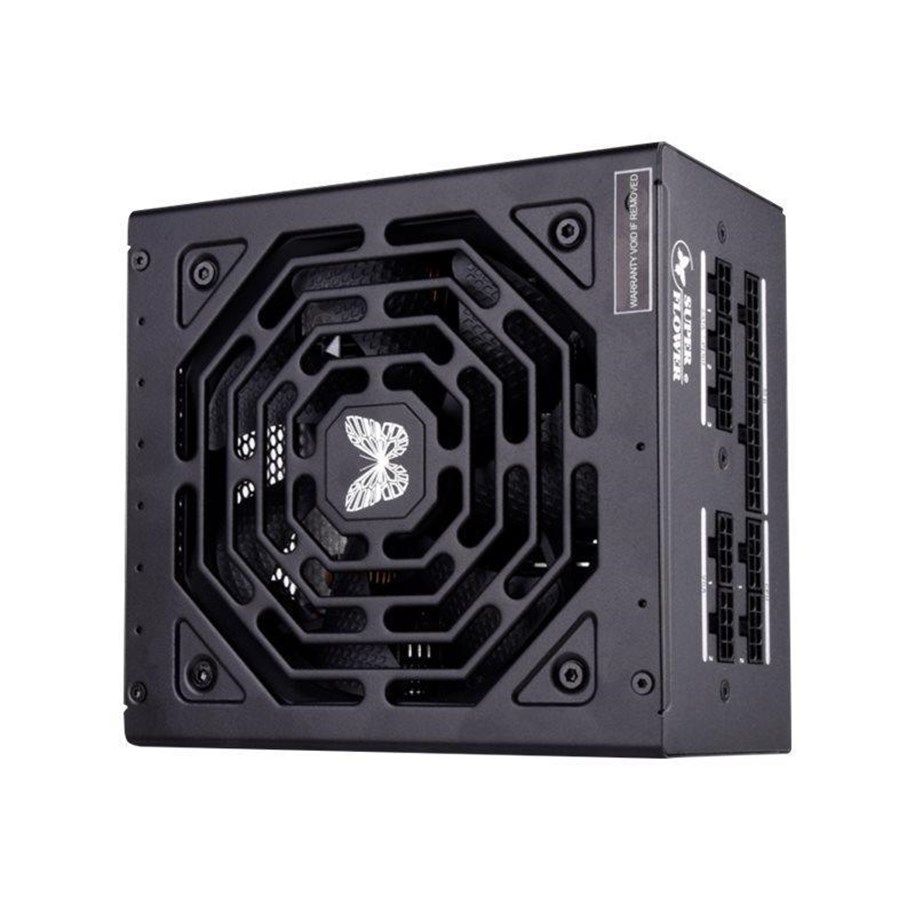 Strømforsyning - Super Flower Leadex III Gold - 650W Strømforsyning - 650 Watt - 130 mm - ATX - 80 Plus Gold certified - SF-650F14HG