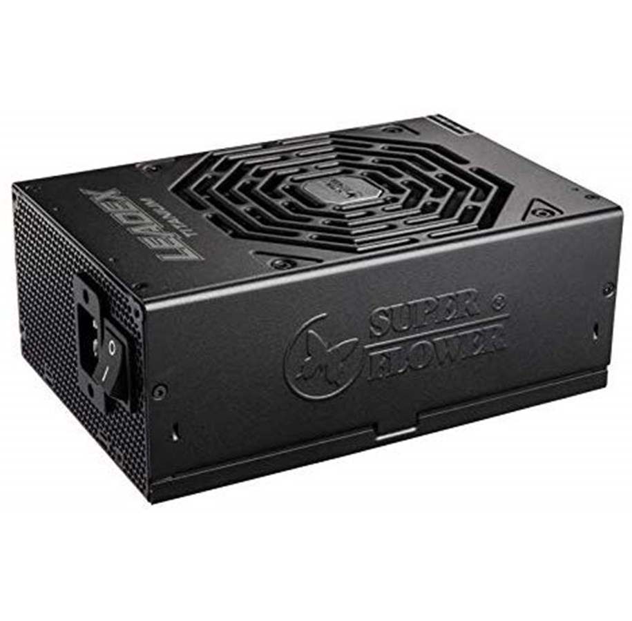 Strømforsyning - Super Flower Leadex Titanium - 750W Strømforsyning - 750 Watt - 140 mm - ATX - 80 Plus Titanium certified - SF-750F14HT