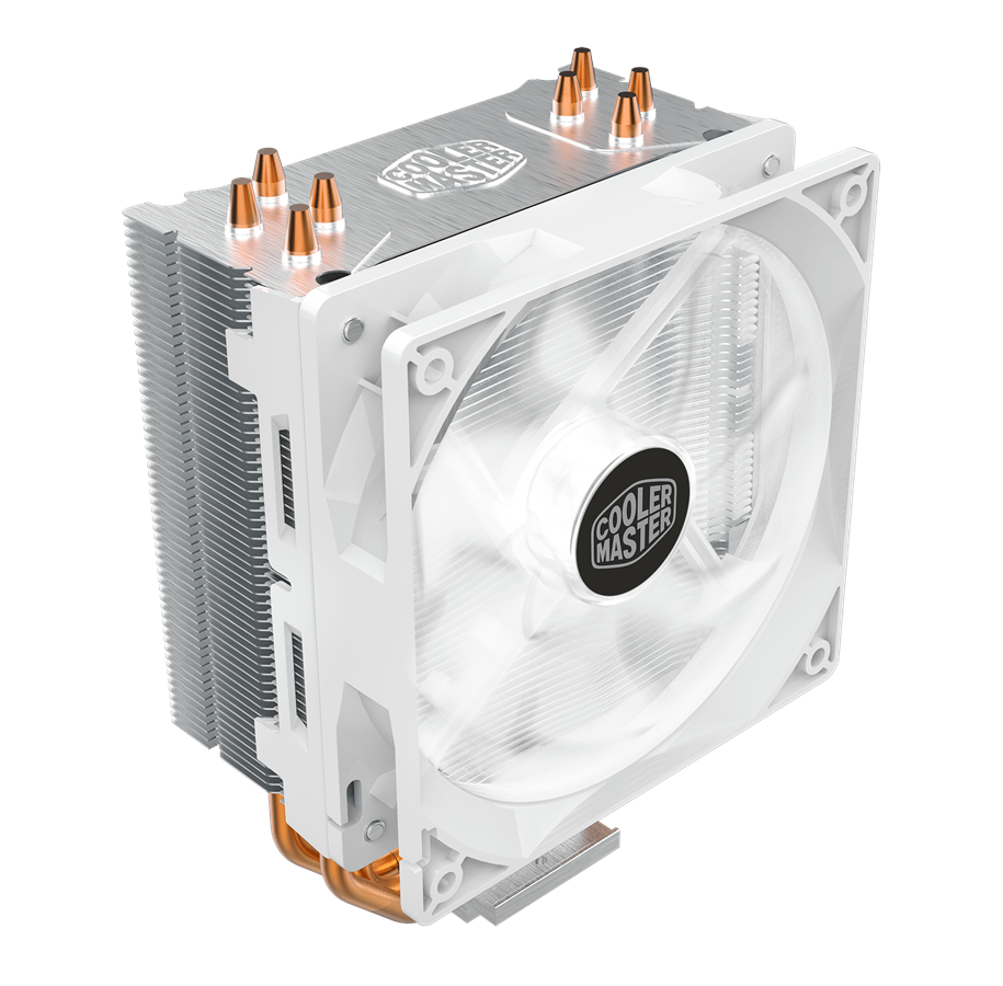 CPU Køler - Cooler Master Hyper 212 - White edition - CPU Luftkøler - Max 31 dBA - RR-212L-16PW-R1