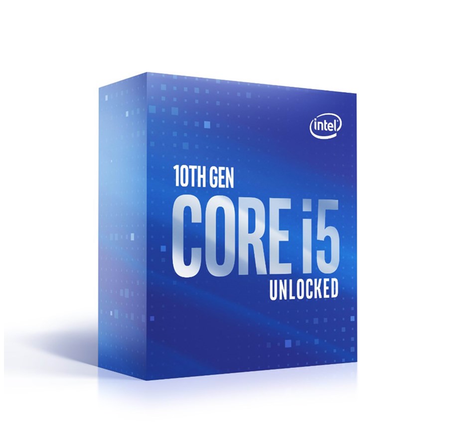 CPU - Intel Core i5-10600K Comet Lake CPU - 6 kerner - 4.1 GHz - Intel LGA1200 - Intel Boxed (uden køler) - BX8070110600K