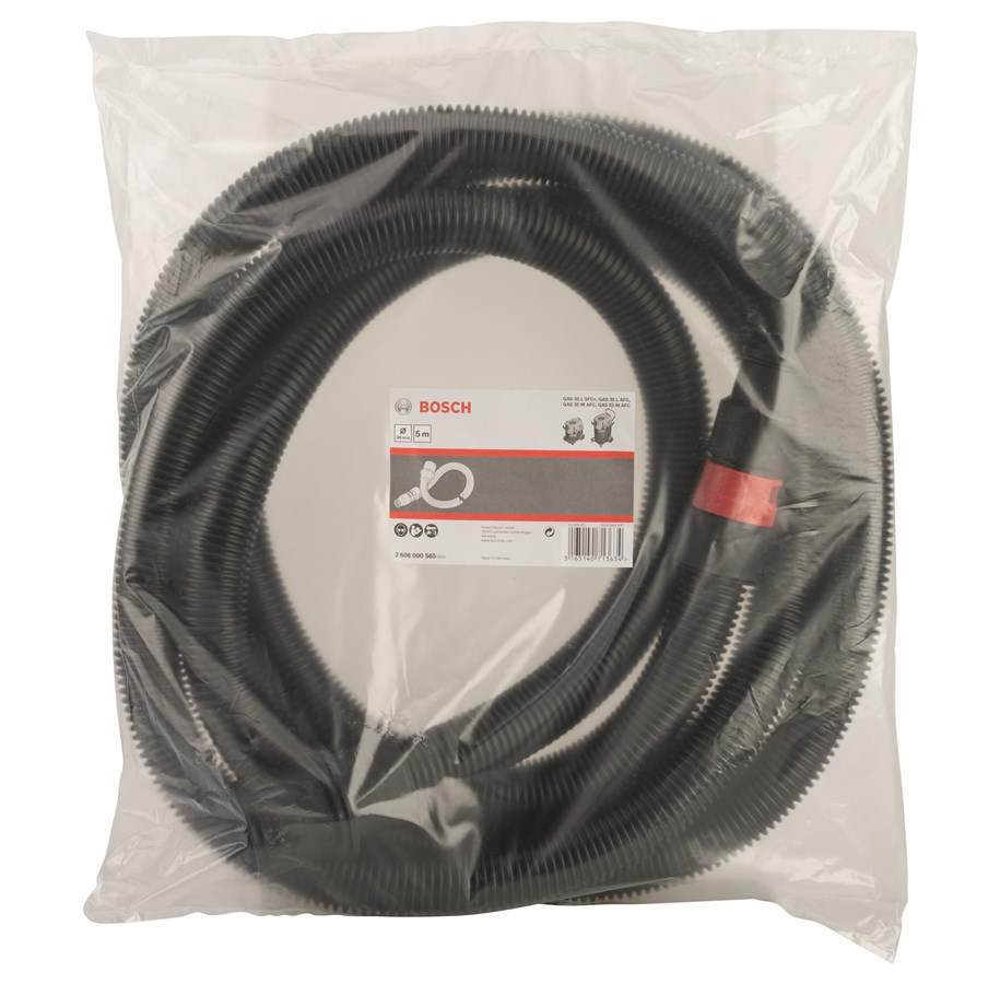 Tuyau Baïonnette Bosch 5m Pour Gas 35-55 - Noir - Diamètre 35mm