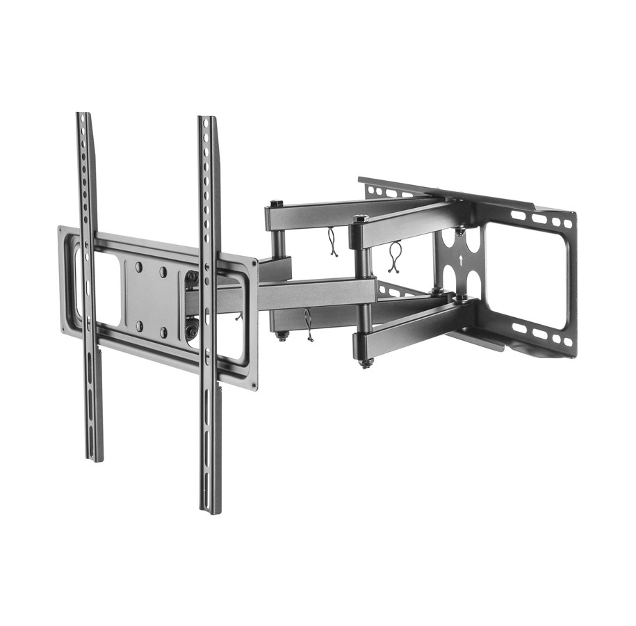 Vægbeslag, AV-Beslag & AV-Møbler - Deltaco full-motion 3-way wall 32"-55" 40kg 20 - Maks 40 kg - Maks størrelse 55" - ARM-1202