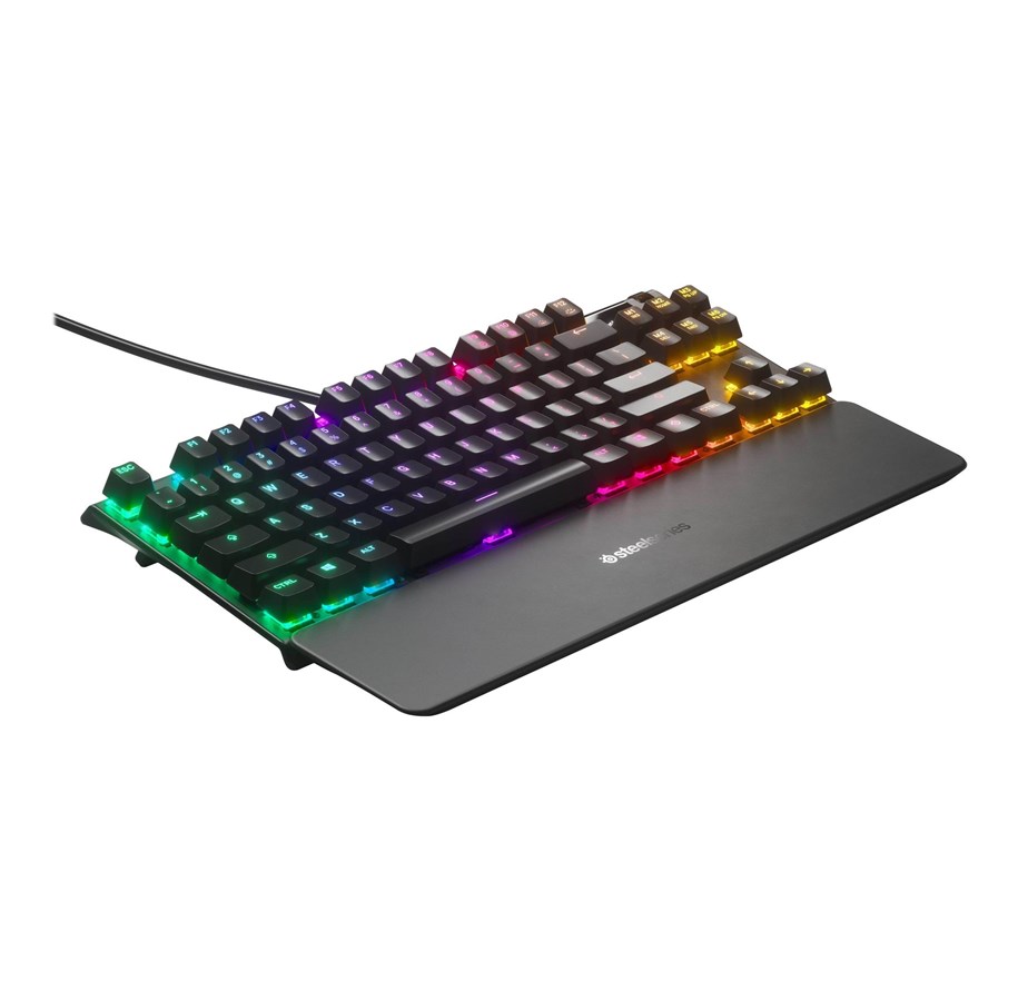 Tastatur - SteelSeries Apex 7 TKL - Red - ND - Tastatur - Nordisk - Sort - 64651