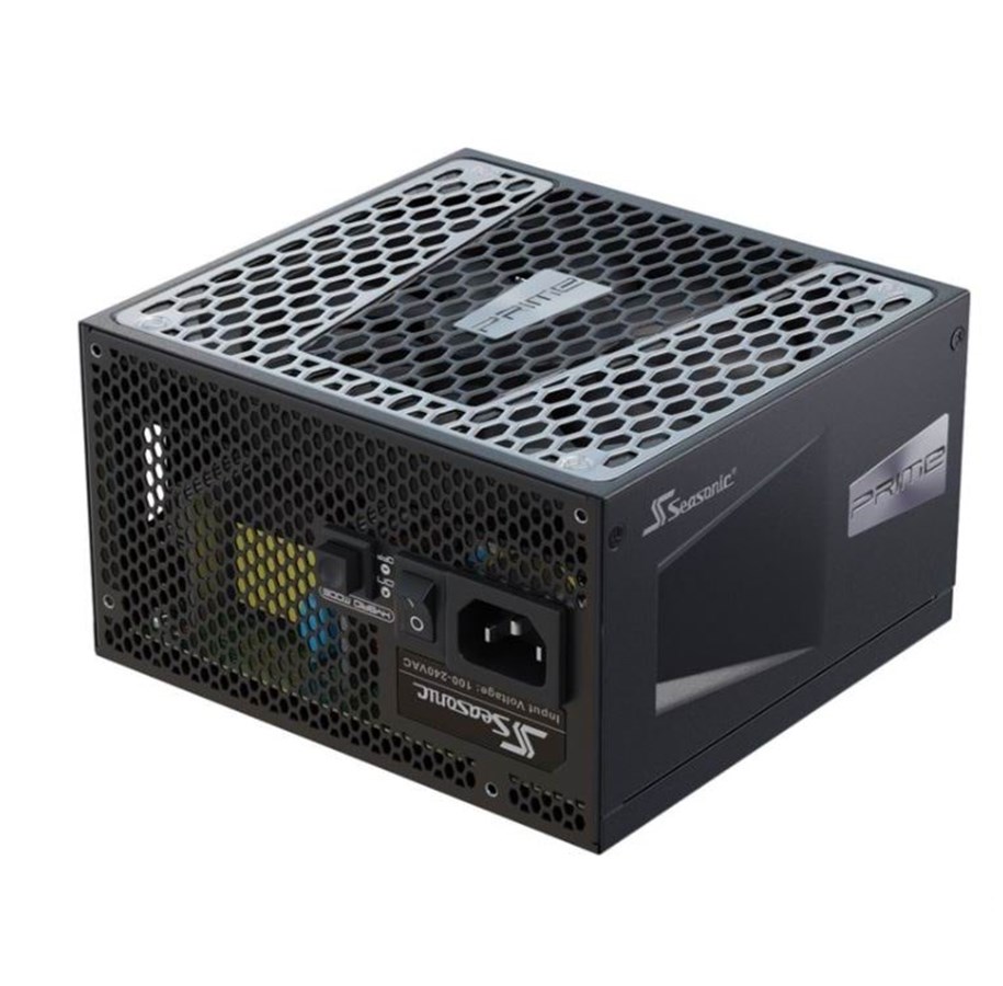 Strømforsyning - Seasonic Prime GX 750 Strømforsyning - 750 Watt - 135 mm - ATX - 80 Plus Gold certified - PRIME-GX-750