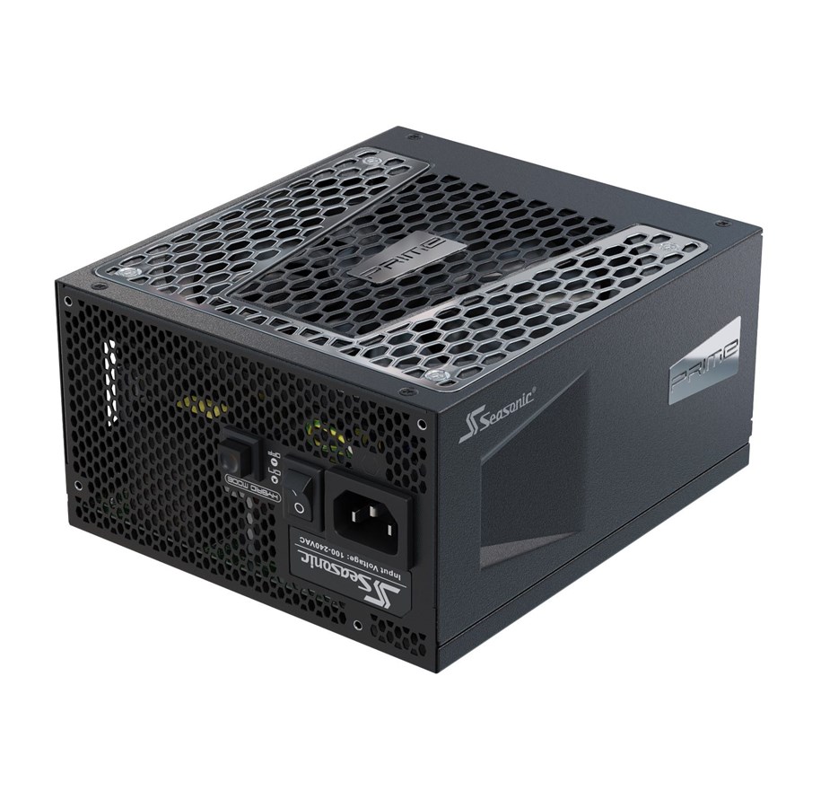 Strømforsyning - Seasonic Prime GX 850 Strømforsyning - 850 Watt - 135 mm - ATX - 80 Plus Gold certified - PRIME-GX-850