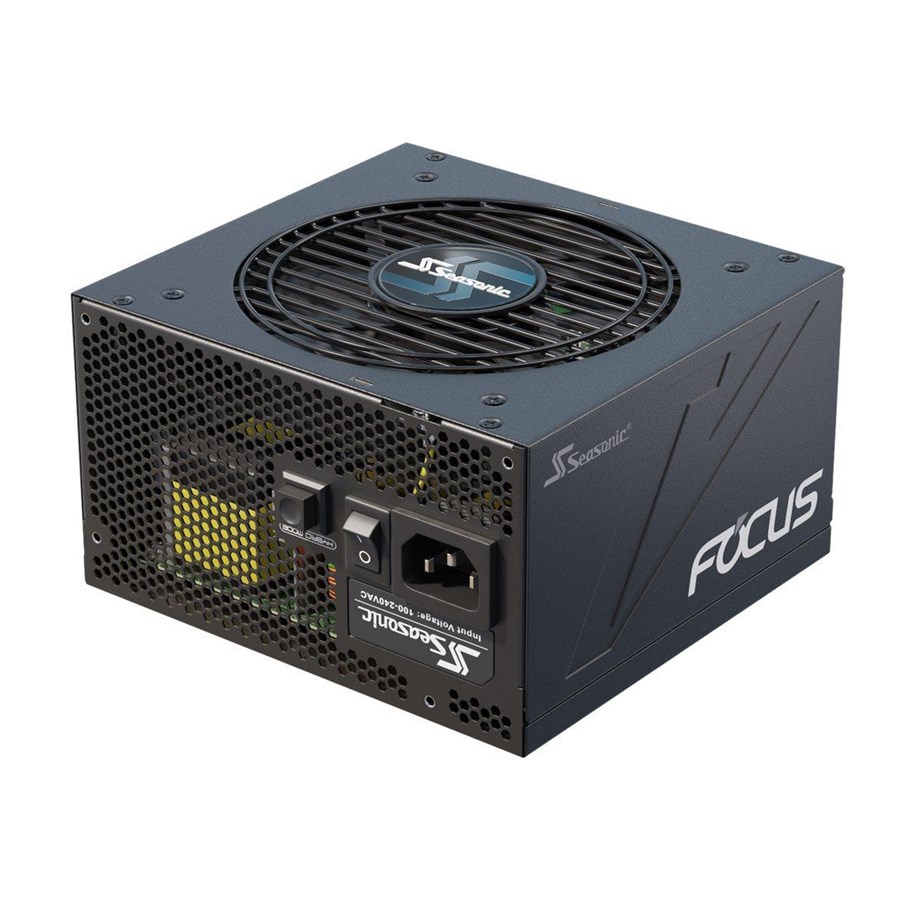 Strømforsyning - Seasonic Focus PX 850 Strømforsyning - 850 Watt - 120 mm - ATX - 80 Plus Platinum certified - FOCUS-PX-850
