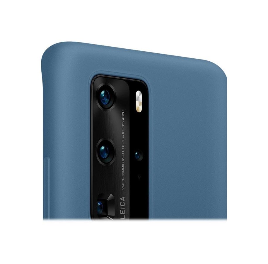 Coque Silicone Avec Protection Optique XTREME Pour Huawei P40 Pro — Bleu Méditerranée, Qualité Supérieure