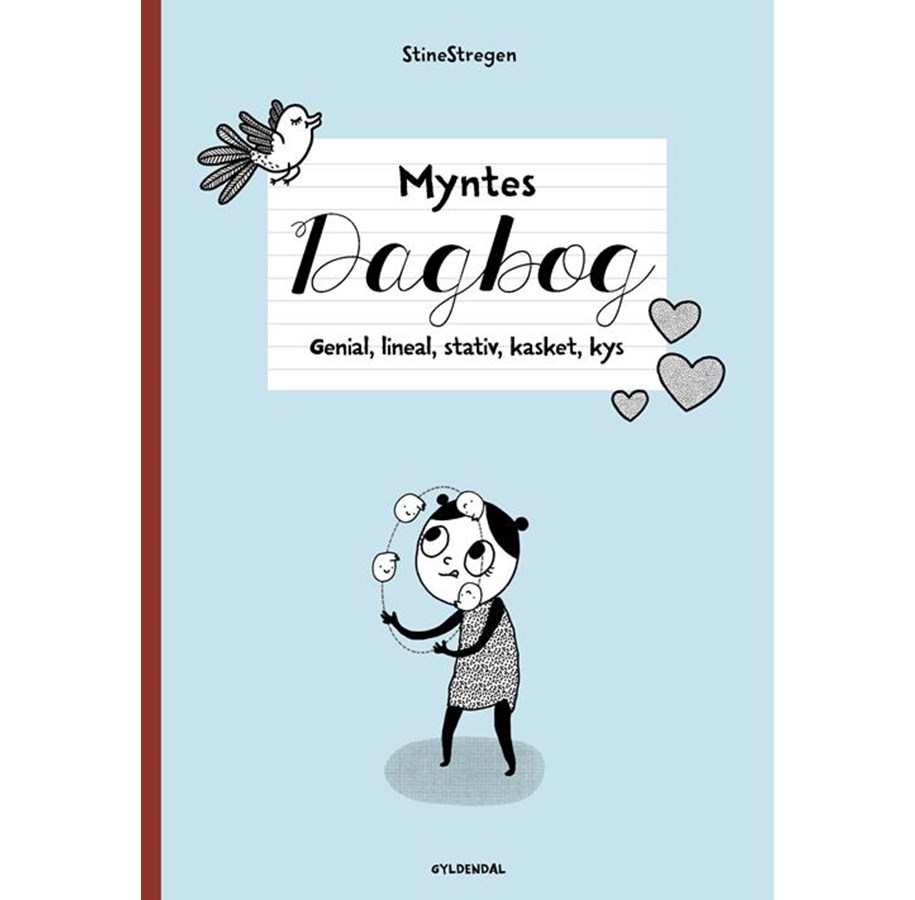 Børnebøger - Myntes dagbog 3 - Genial lineal stativ kasket - Børnebog - Hæfte - 9788702301601