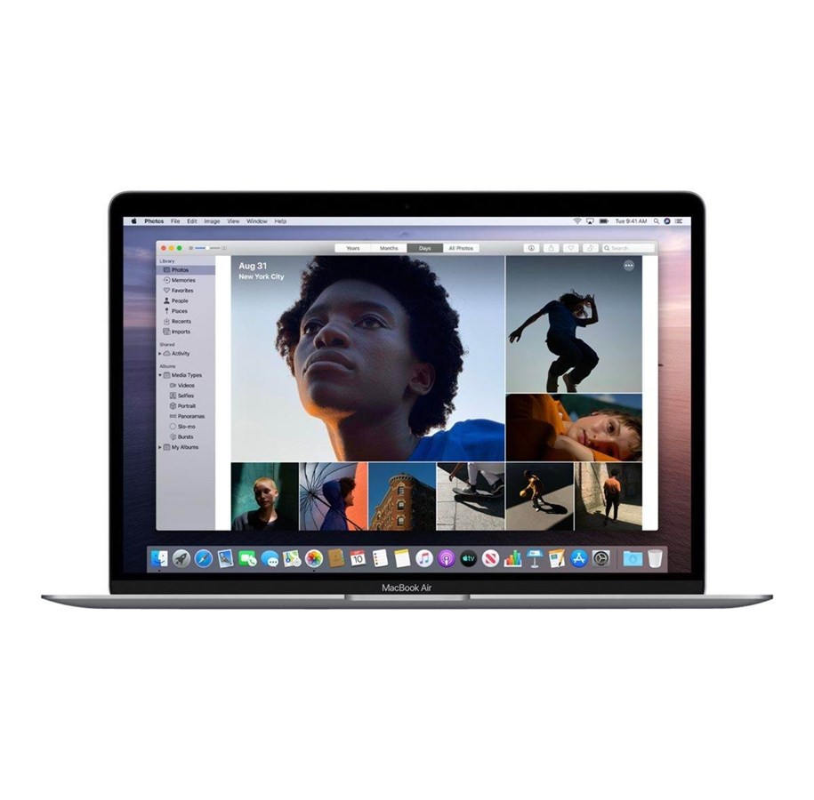 Bærbar - Apple MacBook Air 2020 with Retina display Silver i3 8GB 256GB - MWTK2DK/A