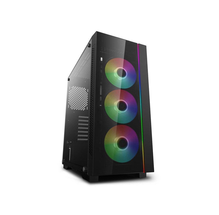 Kabinet - DeepCool MATREXX 55 V3 ADD-RGB 3F - Kabinet - Miditower - Sort - DP-ATX-MATREXX55V3-AR-3F