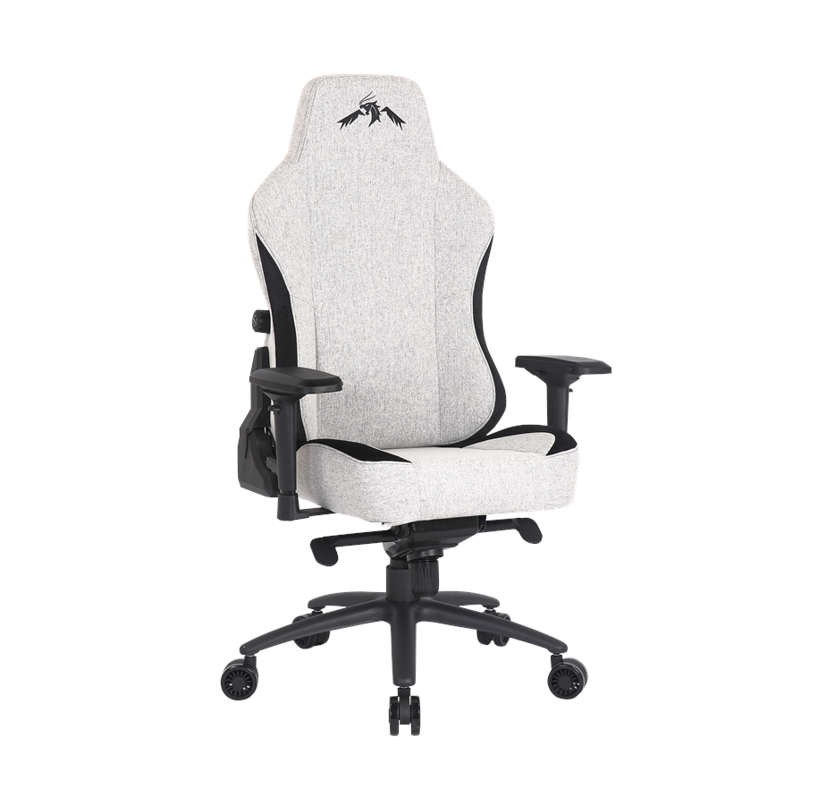 Gamer Stol - DUTZO Premio - Fabric Gamer Stol - Grå - Stof - Op til 150 kg - PREMIO-FA-G