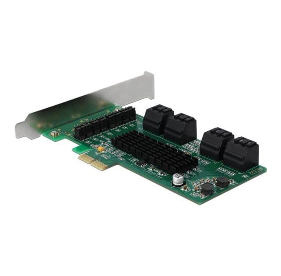 Controller - DeLOCK - storage controller - SATA 6Gb/s - PCIe 2.0 x1 - 90391