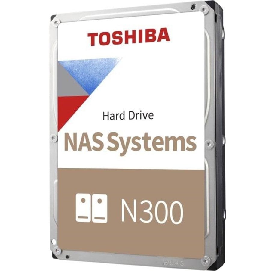 Harddisk - Toshiba N300 NAS HDWG180UZSVA - 8TB - Harddisk - HDWG180UZSVA - SATA-600 - 3.5" - HDWG180UZSVA